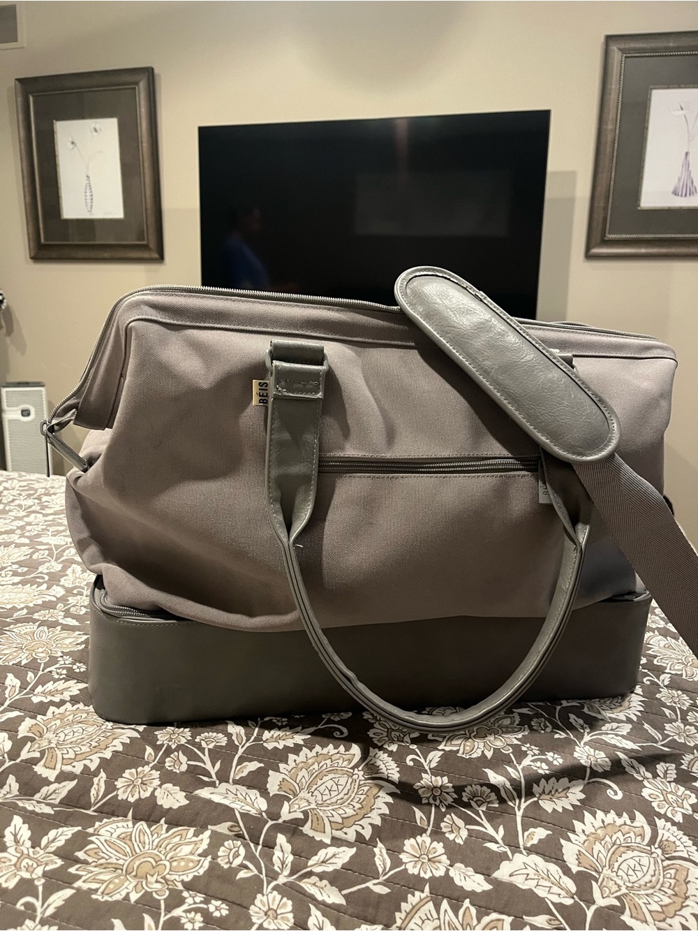 Gray Weekender from BÉIS - Picture 3 of 4